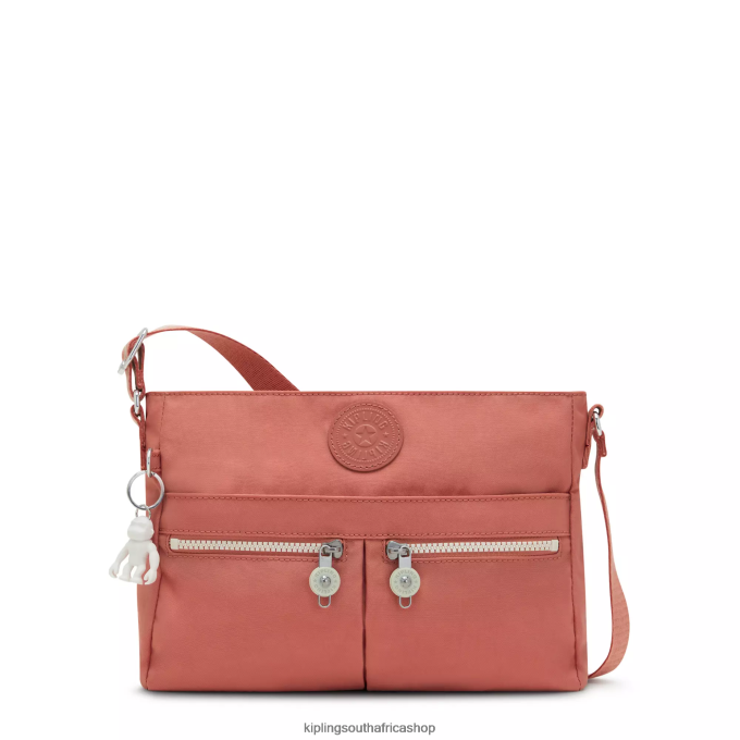 "Bags" New Angie Crossbody Bag 4ZZH172 Kipling Women Vintage Pink