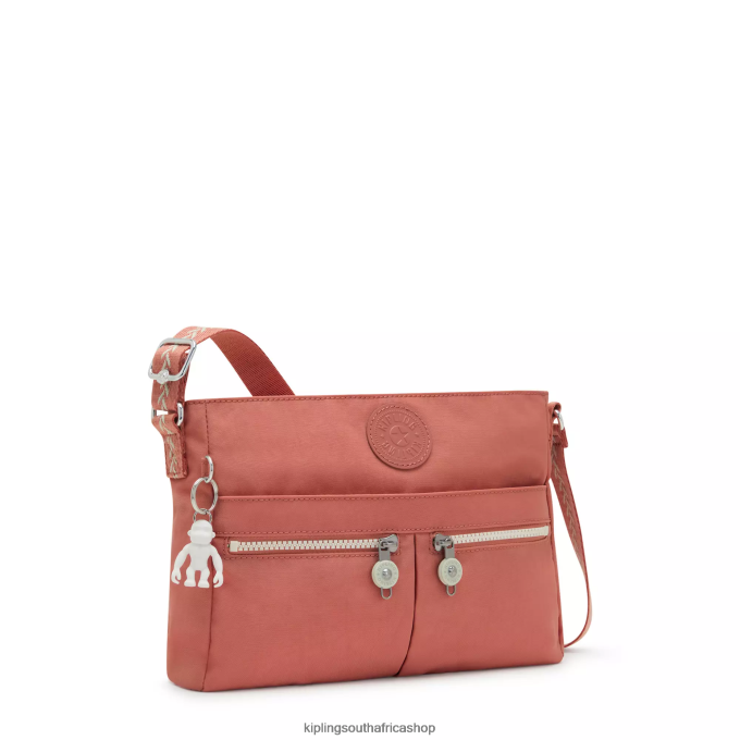 \"Bags\" New Angie Crossbody Bag 4ZZH172 Kipling Women Vintage Pink