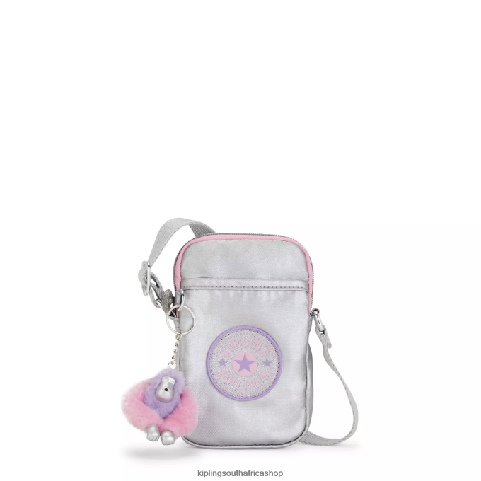 "Bags" Tally Metallic Crossbody Phone Bag 4ZZH29 Kipling Women Candy metal Fun
