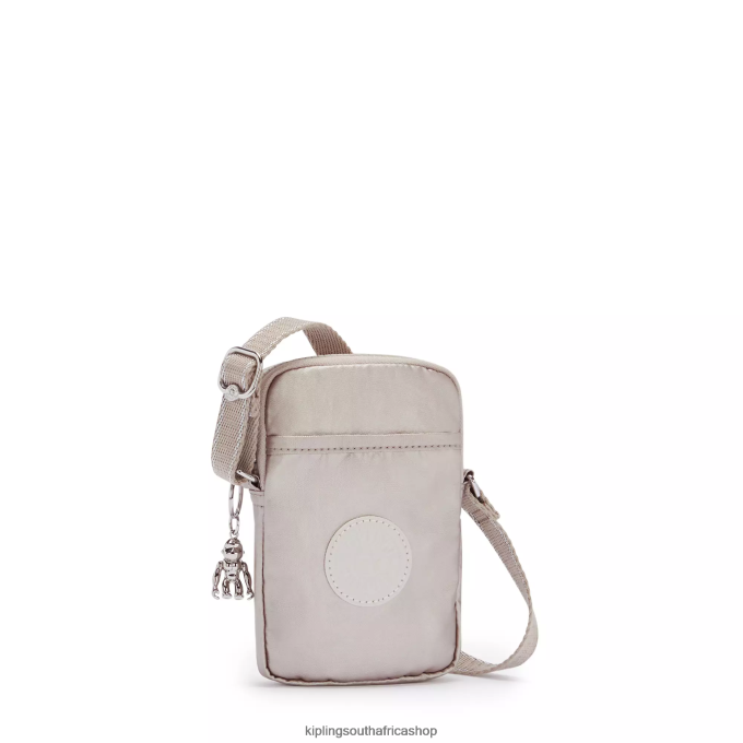 \"Bags\" Tally Metallic Crossbody Phone Bag 4ZZH59 Kipling Women Metallic Glow