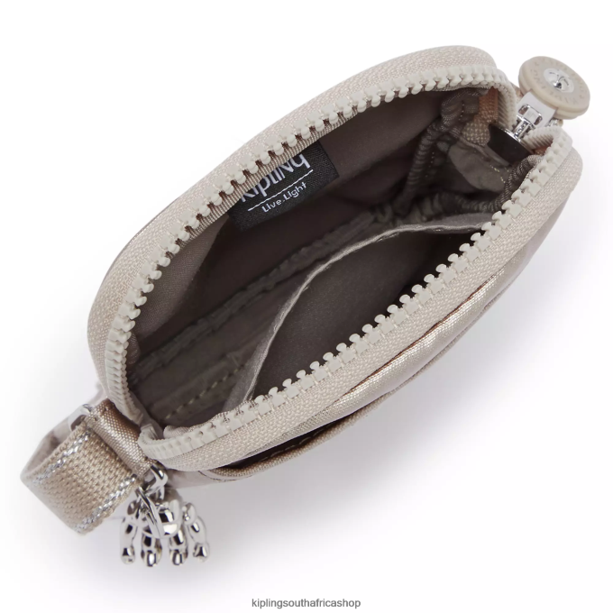 \"Bags\" Tally Metallic Crossbody Phone Bag 4ZZH59 Kipling Women Metallic Glow