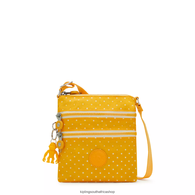 "Bags" Alvar Extra Small Printed Mini Bag 4ZZH72 Kipling Women Soft Dot Yellow