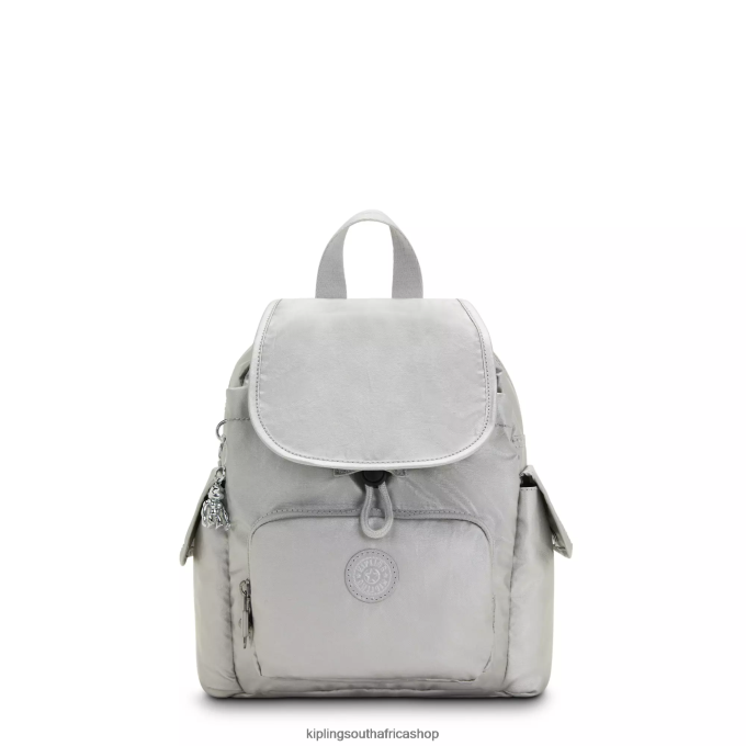"Bags" City Pack Mini Metallic Backpack 4ZZH388 Kipling Women Bright Metallic
