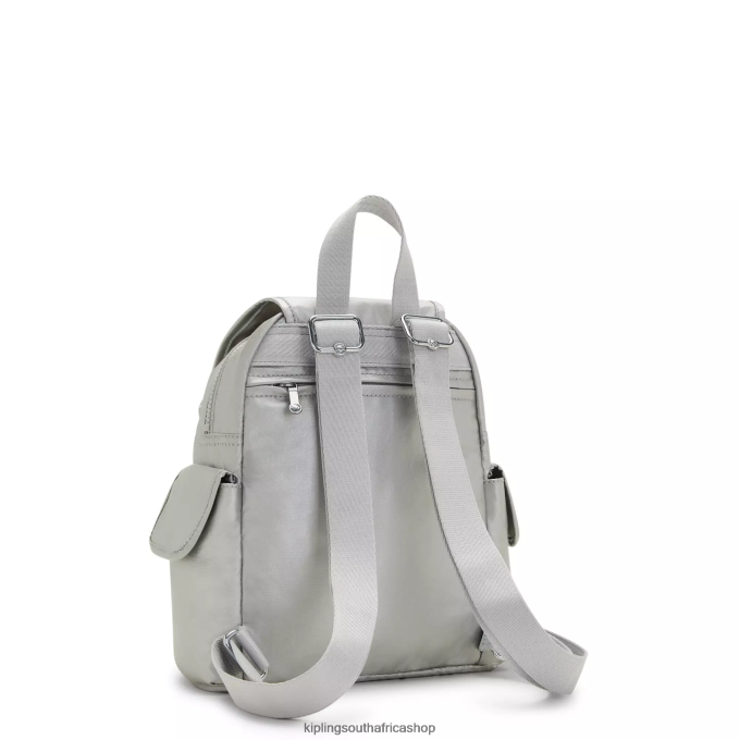 \"Bags\" City Pack Mini Metallic Backpack 4ZZH388 Kipling Women Bright Metallic