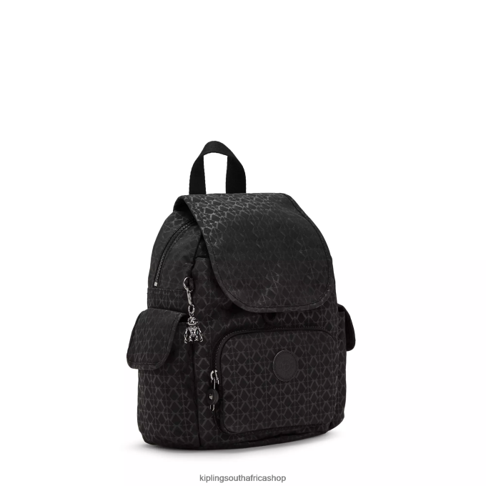 \"Bags\" City Pack Mini Printed Backpack 4ZZH396 Kipling Women Signature Embossed