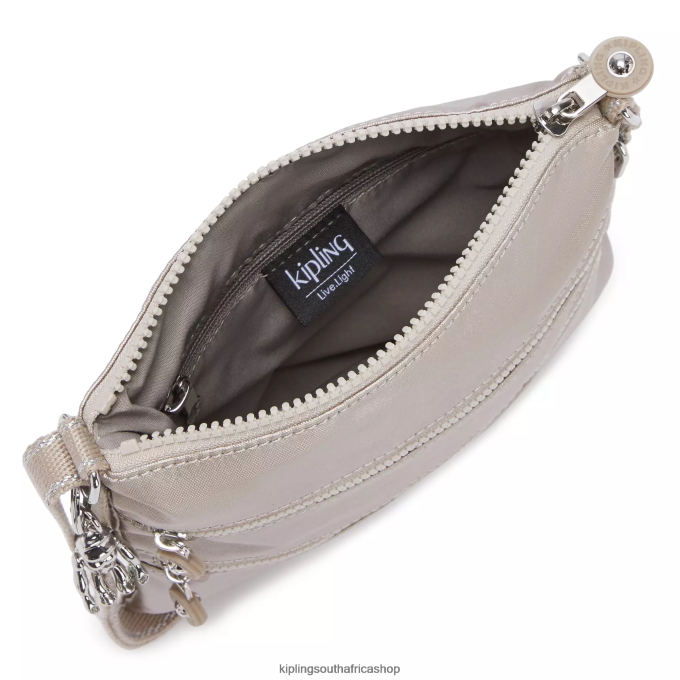 \"Bags\" Keiko Metallic Crossbody Mini Bag 4ZZH98 Kipling Women Metallic Glow