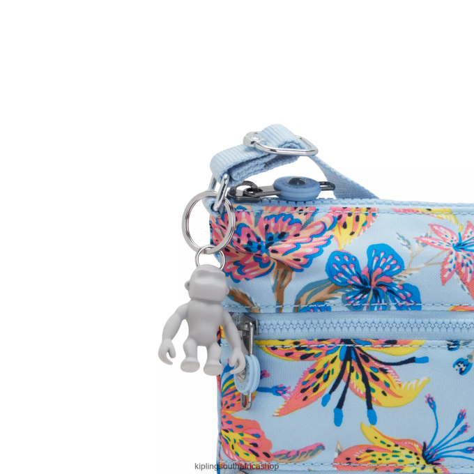 \"Bags\" Keiko Printed Crossbody Mini Bag 4ZZH6 Kipling Women Wild Flowers