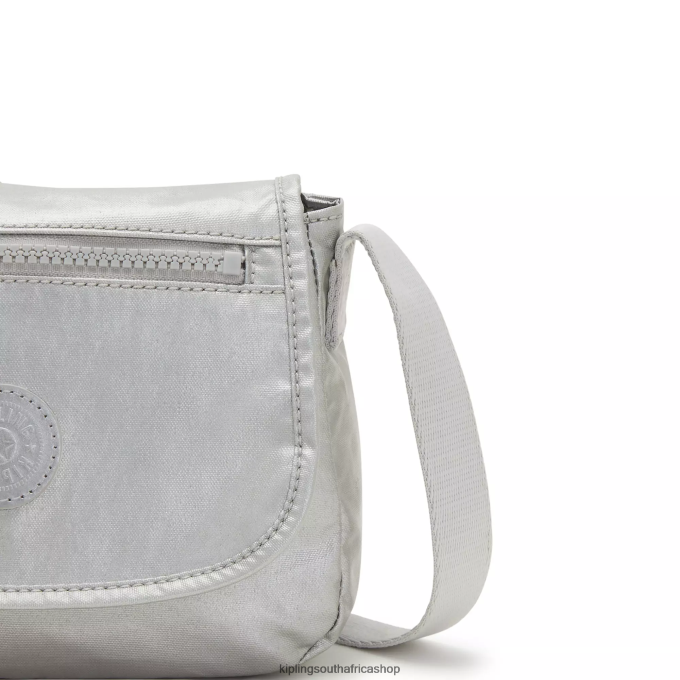 \"Bags\" Sabian Metallic Crossbody Mini Bag 4ZZH100 Kipling Women Bright Metallic