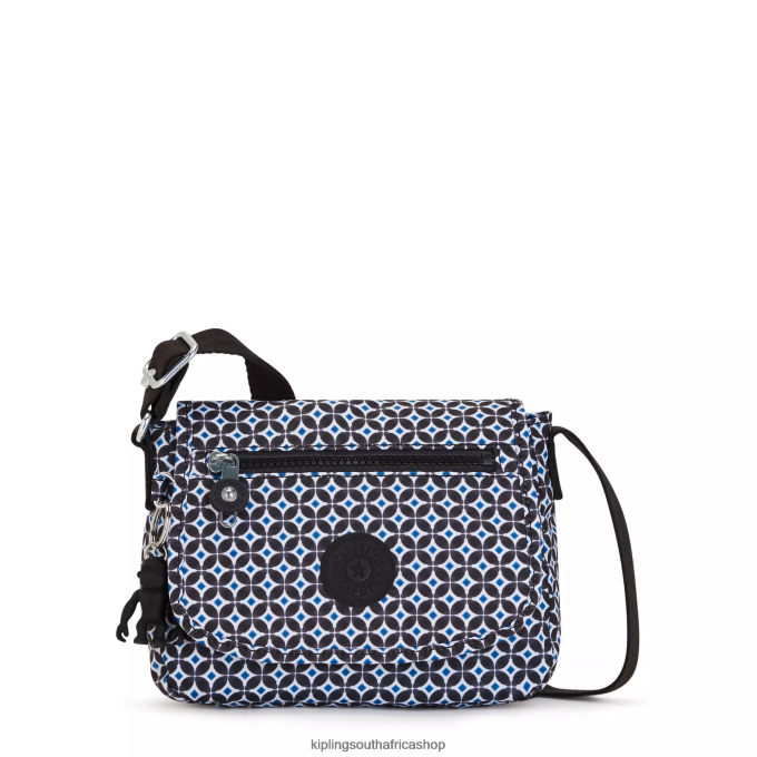 "Bags" Sabian Printed Crossbody Mini Bag 4ZZH13 Kipling Women Blackish Tile