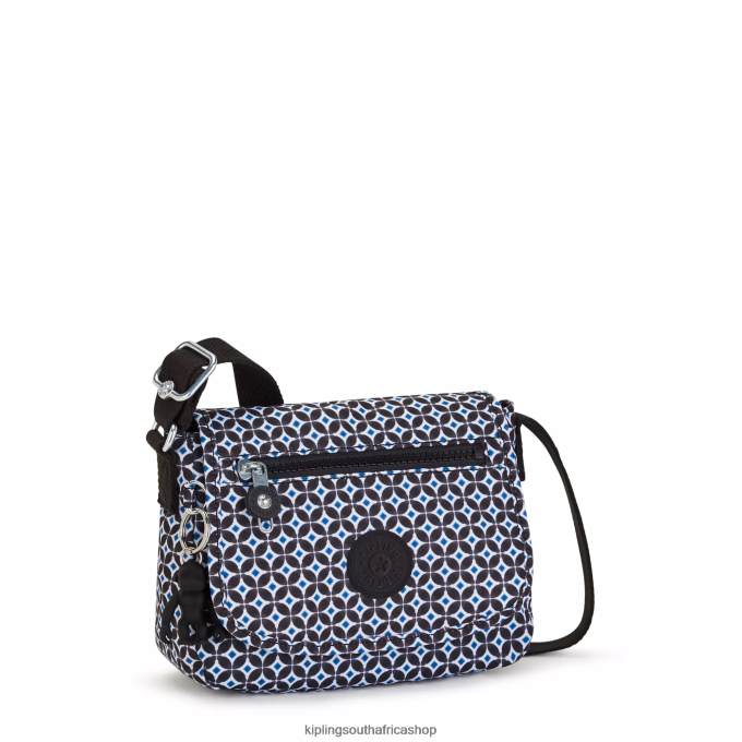 \"Bags\" Sabian Printed Crossbody Mini Bag 4ZZH13 Kipling Women Blackish Tile