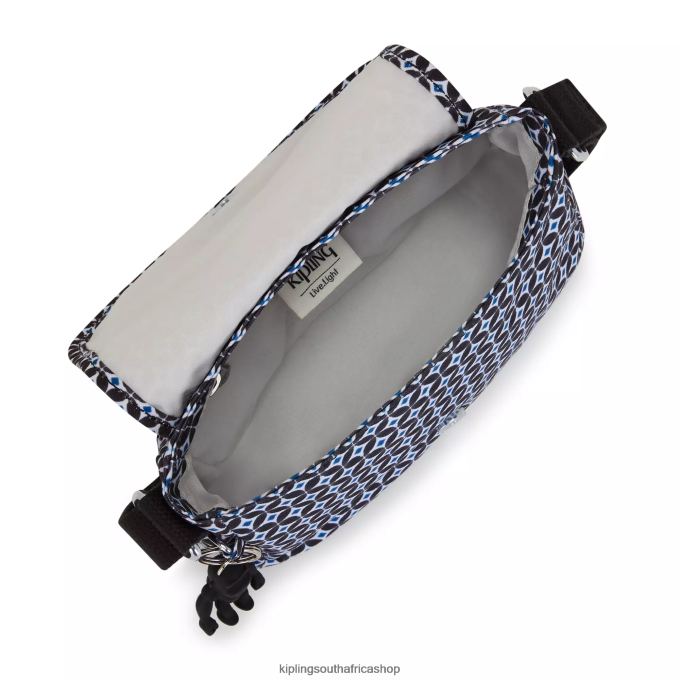 \"Bags\" Sabian Printed Crossbody Mini Bag 4ZZH13 Kipling Women Blackish Tile