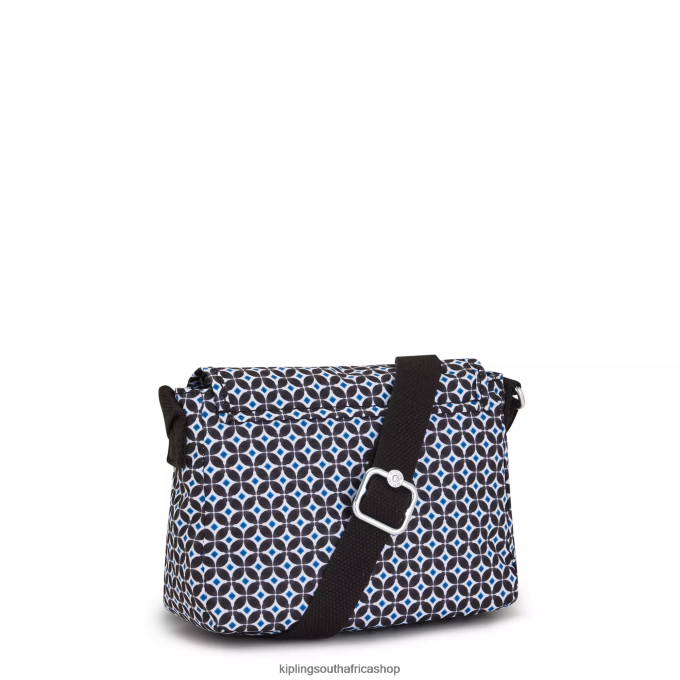 \"Bags\" Sabian Printed Crossbody Mini Bag 4ZZH13 Kipling Women Blackish Tile