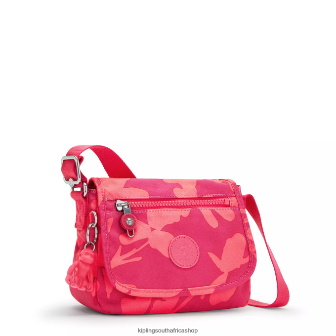 \"Bags\" Sabian Printed Crossbody Mini Bag 4ZZH9 Kipling Women Coral Flower