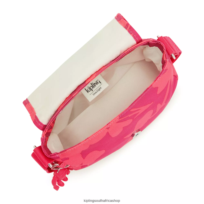 \"Bags\" Sabian Printed Crossbody Mini Bag 4ZZH9 Kipling Women Coral Flower