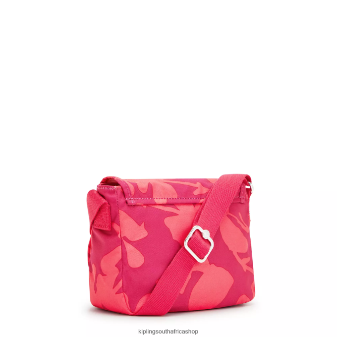 \"Bags\" Sabian Printed Crossbody Mini Bag 4ZZH9 Kipling Women Coral Flower
