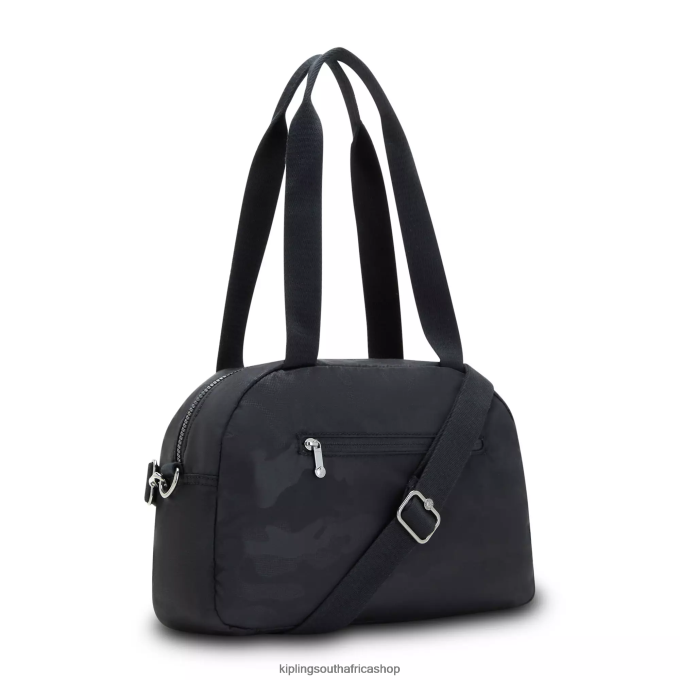 \"Bags\" Cool Defea Shoulder Bag 4ZZH200 Kipling Women Black Camo Embossed