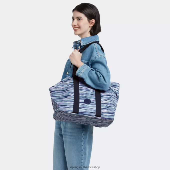 \"Bags\" Art M Pet Tote Bag 4ZZH277 Kipling Women Brush Stripes