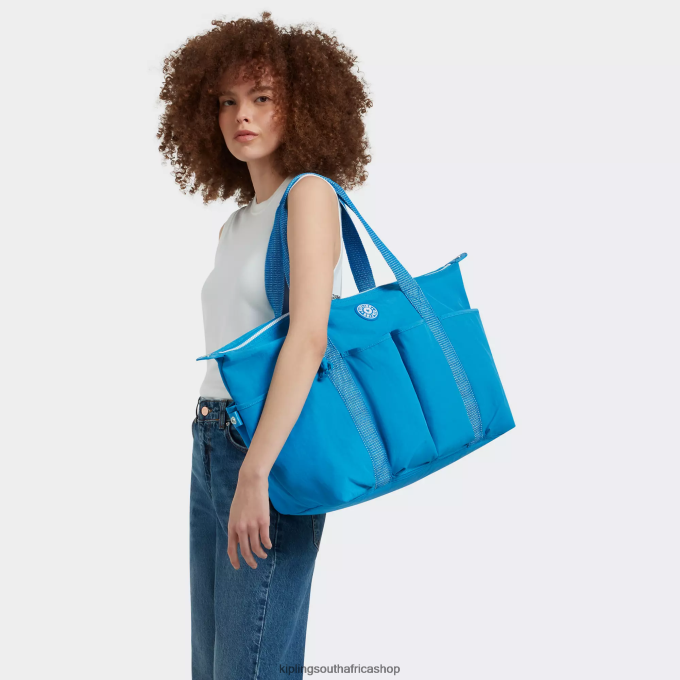 \"Bags\" Art M Versatile Tote Bag 4ZZH269 Kipling Women Eager Blue