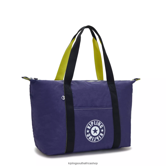\"Bags\" Art Medium Lite Tote Bag 4ZZH267 Kipling Women Ultimate Navy
