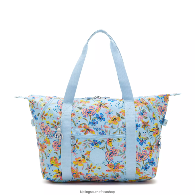 "Bags" Art Medium Printed Tote Bag 4ZZH262 Kipling Women Wild Flowers