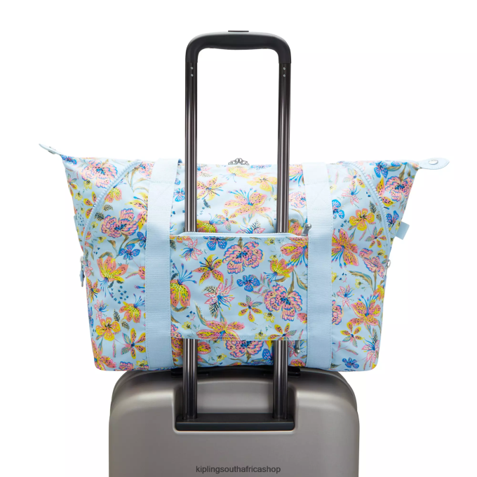 \"Bags\" Art Medium Printed Tote Bag 4ZZH262 Kipling Women Wild Flowers