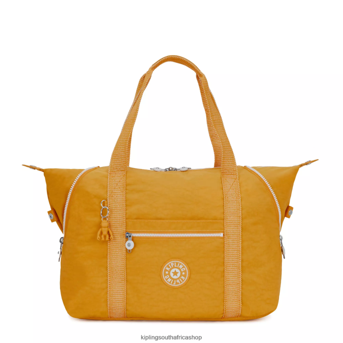 "Bags" Art Medium Tote Bag 4ZZH256 Kipling Women Rapid Yellow