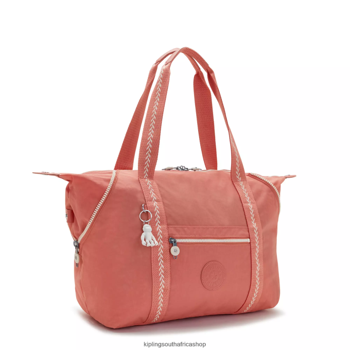 \"Bags\" Art Medium Tote Bag 4ZZH257 Kipling Women Vintage Pink