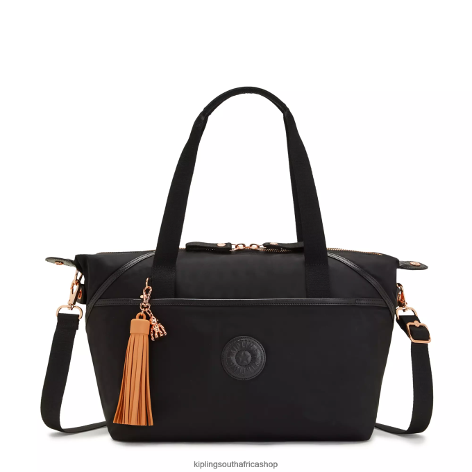 "Bags" Art Organized 17" Laptop Tote Bag 4ZZH278 Kipling Women Rose Black