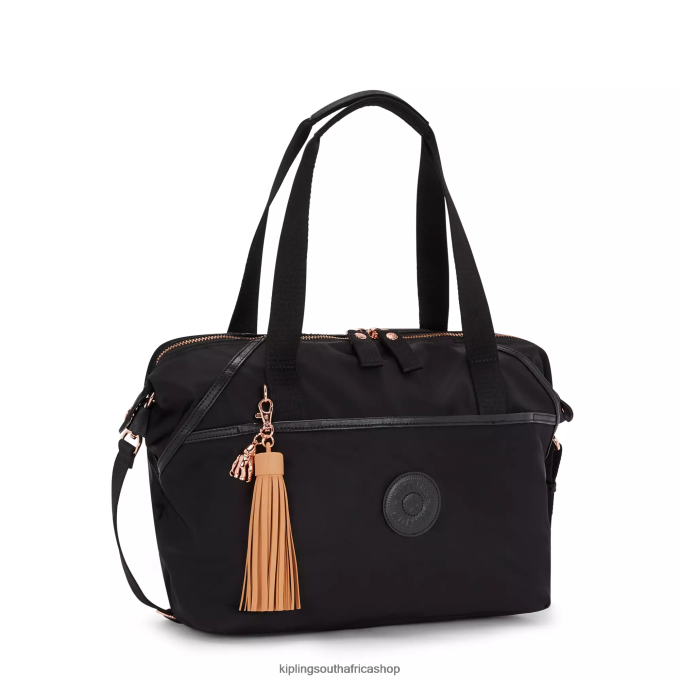 \"Bags\" Art Organized 17\" Laptop Tote Bag 4ZZH278 Kipling Women Rose Black