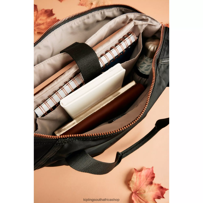 \"Bags\" Art Organized 17\" Laptop Tote Bag 4ZZH278 Kipling Women Rose Black