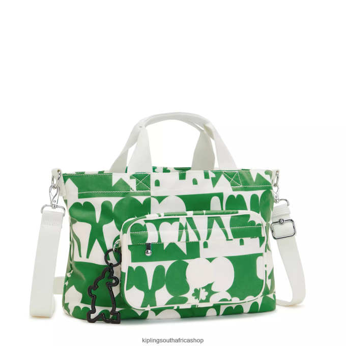 \"Bags\" Jihoon Minju Kim Tote Bag 4ZZH271 Kipling Women Minju Multi Print