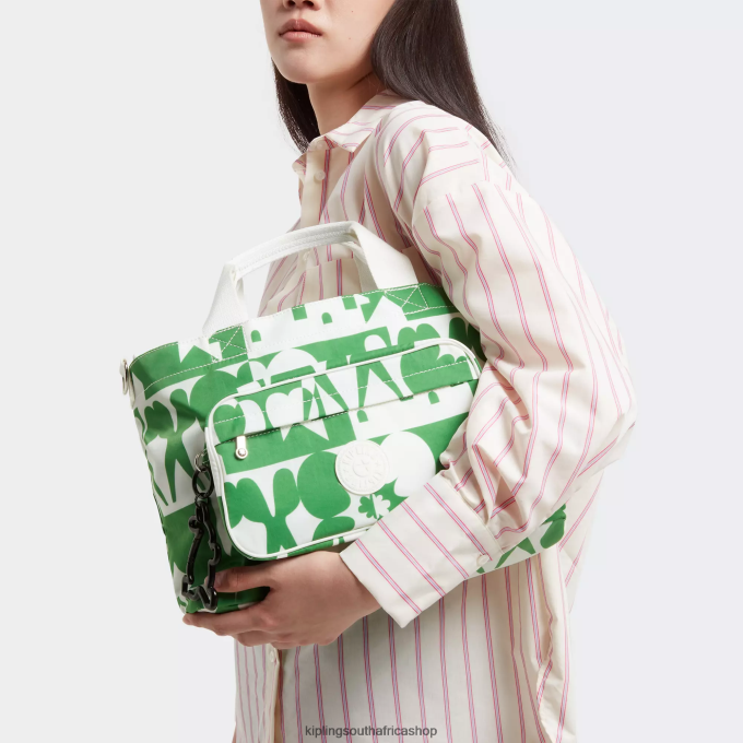 \"Bags\" Jihoon Minju Kim Tote Bag 4ZZH271 Kipling Women Minju Multi Print