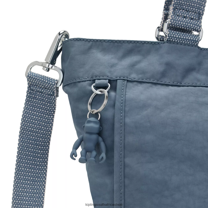 \"Bags\" New Shopper Small Tote Bag 4ZZH274 Kipling Women Brush Blue