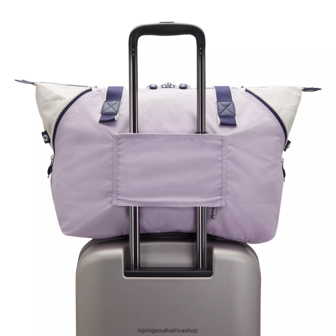 \"Bags\" Wellness Art M Tote Bag 4ZZH263 Kipling Women Gentle Lilac Block