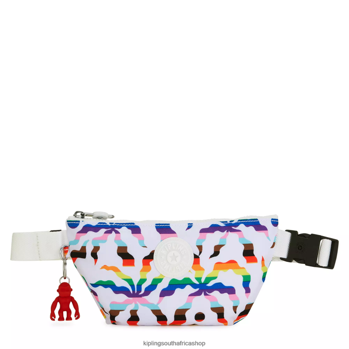 "Bags" Gizi Printed Waist Pack 4ZZH37 Kipling Women Rainbow Palm