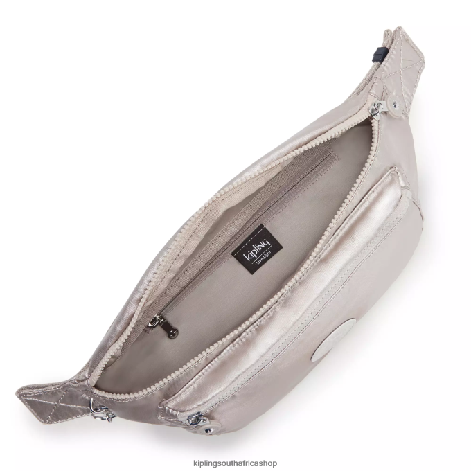 \"Bags\" Yasemina Extra Large Metallic Waist Pack 4ZZH285 Kipling Women Metallic Glow