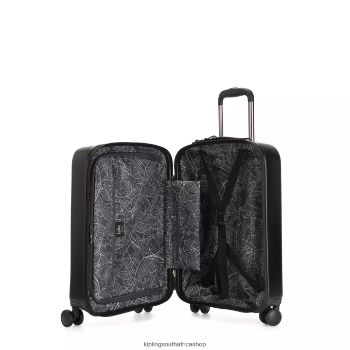 \"Bags\" Curiosity Small 4 Wheeled Rolling Luggage 4ZZH513 Kipling Women Black Noir
