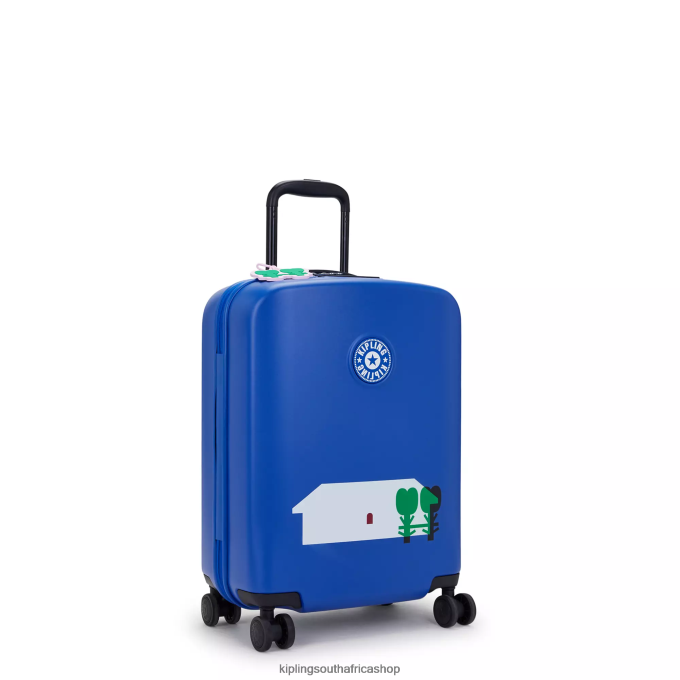 \"Bags\" Curiosity Small Minju Kim 4 Wheeled Rolling Luggage 4ZZH512 Kipling Women Minju Multi Print