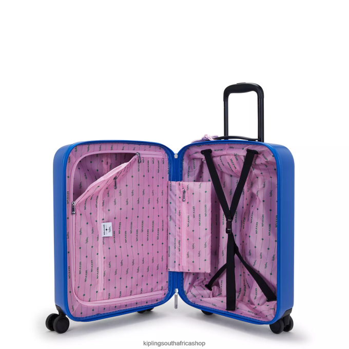 \"Bags\" Curiosity Small Minju Kim 4 Wheeled Rolling Luggage 4ZZH512 Kipling Women Minju Multi Print