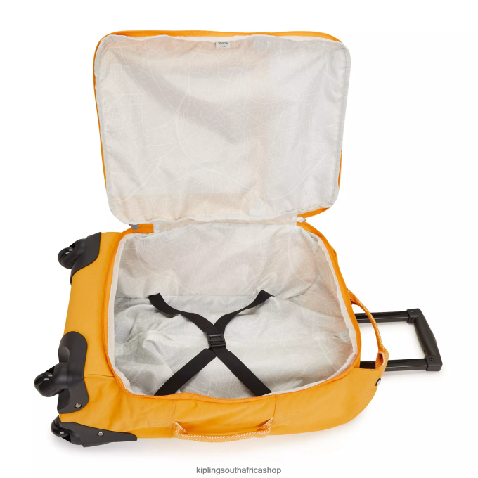 \"Bags\" Darcey Small Carry-On Rolling Luggage 4ZZH508 Kipling Women Rapid Yellow