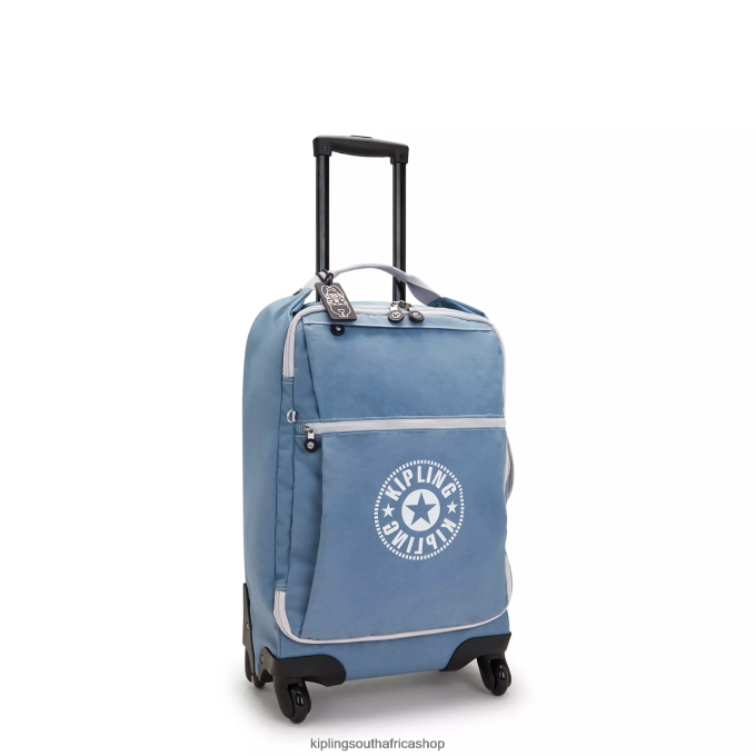 \"Bags\" Darcey Small Carry-On Rolling Luggage 4ZZH510 Kipling Women Brush Blue C
