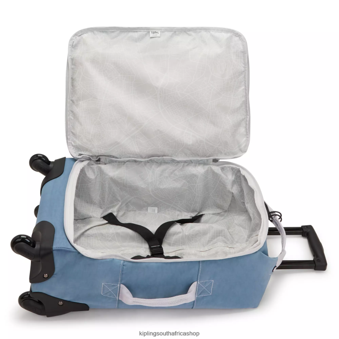 \"Bags\" Darcey Small Carry-On Rolling Luggage 4ZZH510 Kipling Women Brush Blue C
