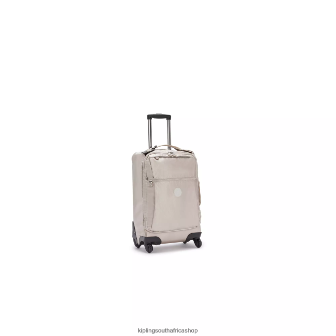 \"Bags\" Darcey Small Metallic Carry-On Rolling Luggage 4ZZH514 Kipling Women Metallic Glow
