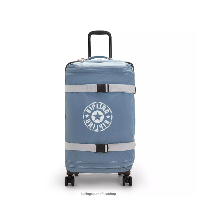 "Bags" Spontaneous Medium Rolling Luggage 4ZZH517 Kipling Women Brush Blue C