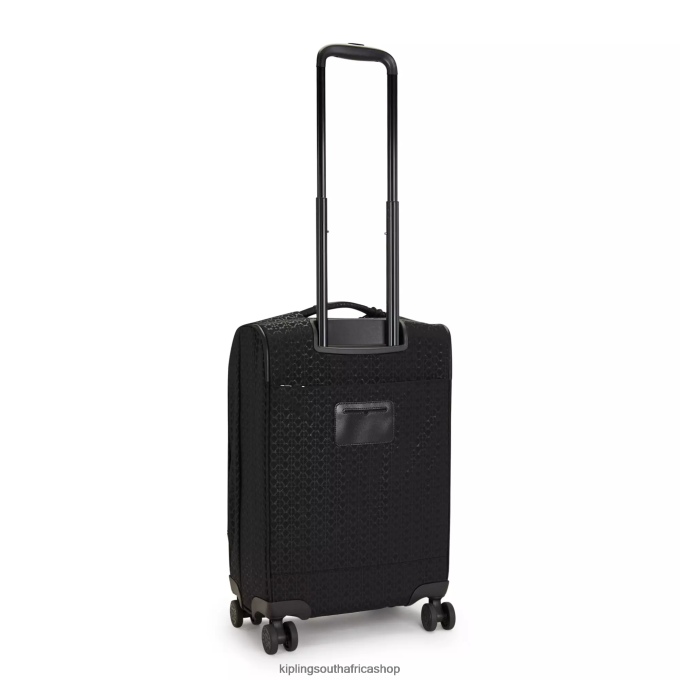 \"Bags\" Youri Spin Small Printed 4 Wheeled Rolling Luggage 4ZZH515 Kipling Women Signature Embossed