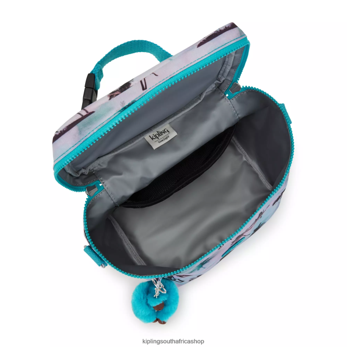 \"Bags\" Graham Printed Lunch Bag 4ZZH623 Kipling Women Shadow Palm Print