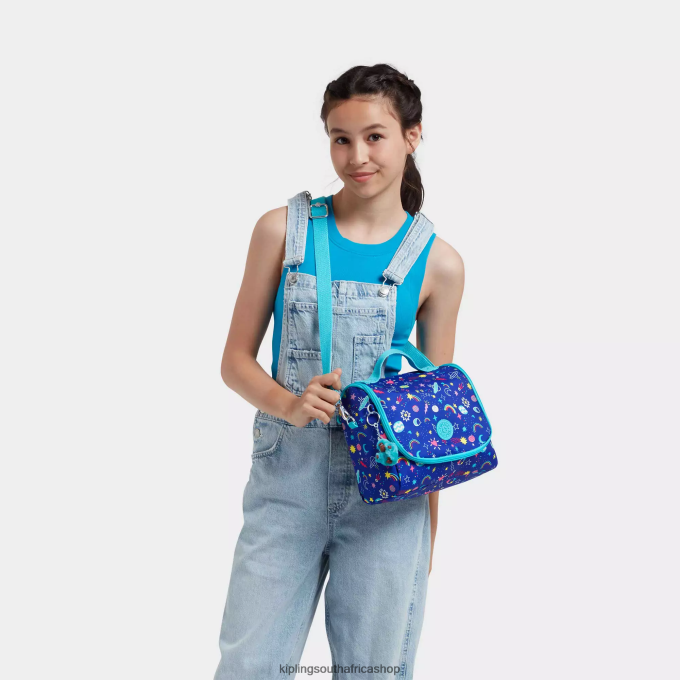\"Bags\" New Kichirou Printed Lunch Bag 4ZZH635 Kipling Women Galaxy Gimmicks