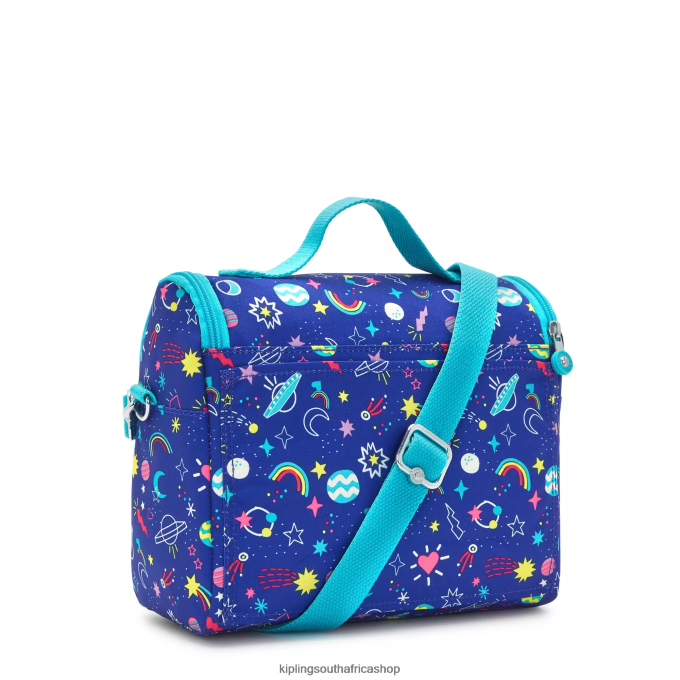\"Bags\" New Kichirou Printed Lunch Bag 4ZZH635 Kipling Women Galaxy Gimmicks