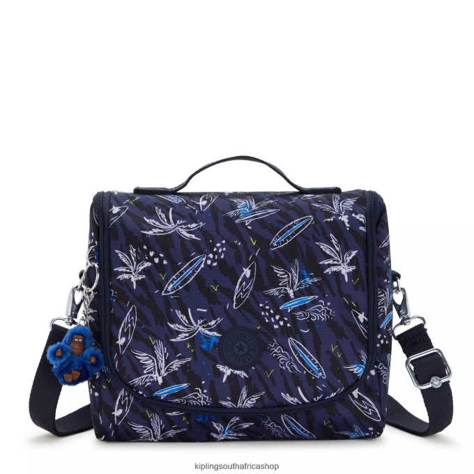 "Bags" New Kichirou Printed Lunch Bag 4ZZH638 Kipling Women Surf Sea Print