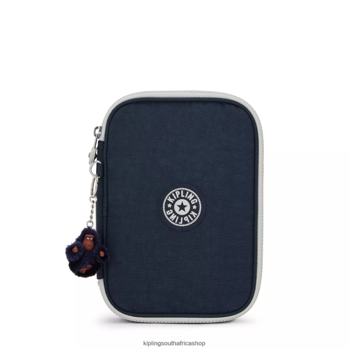 "Bags" 100 Pens Case 4ZZH569 Kipling Women True Blue Grey